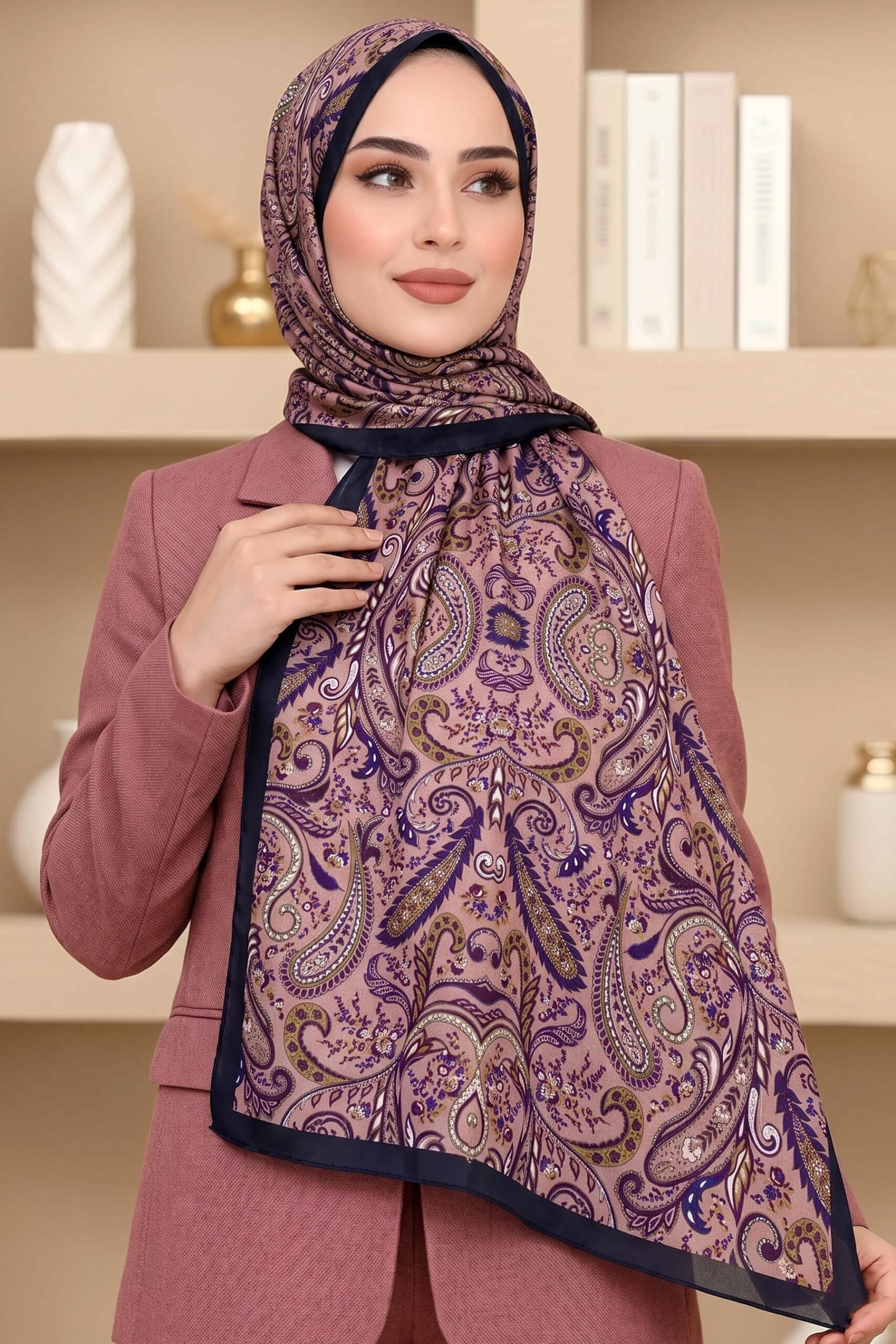 Zümra İpek Soft Şal 6053-6 - Görsel 2