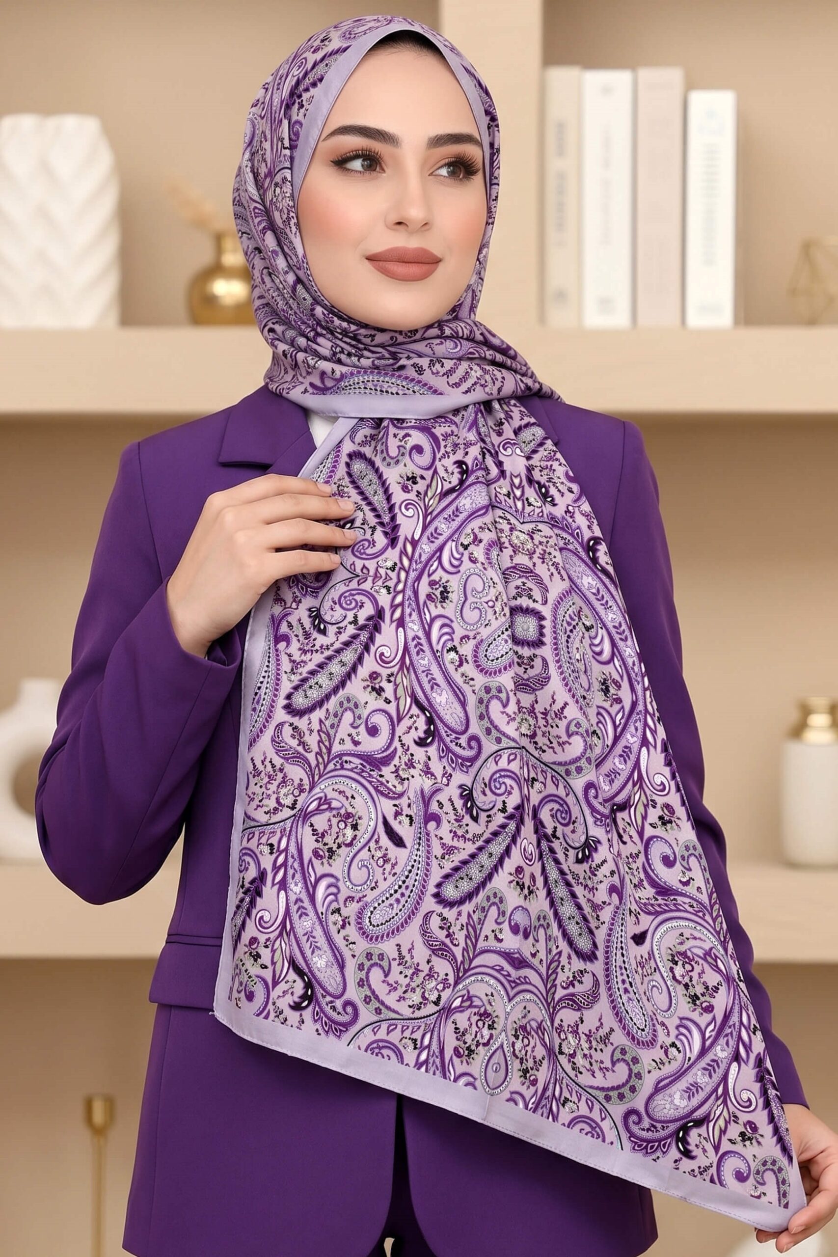 Zümra İpek Soft Şal 6053-9 - Görsel 2