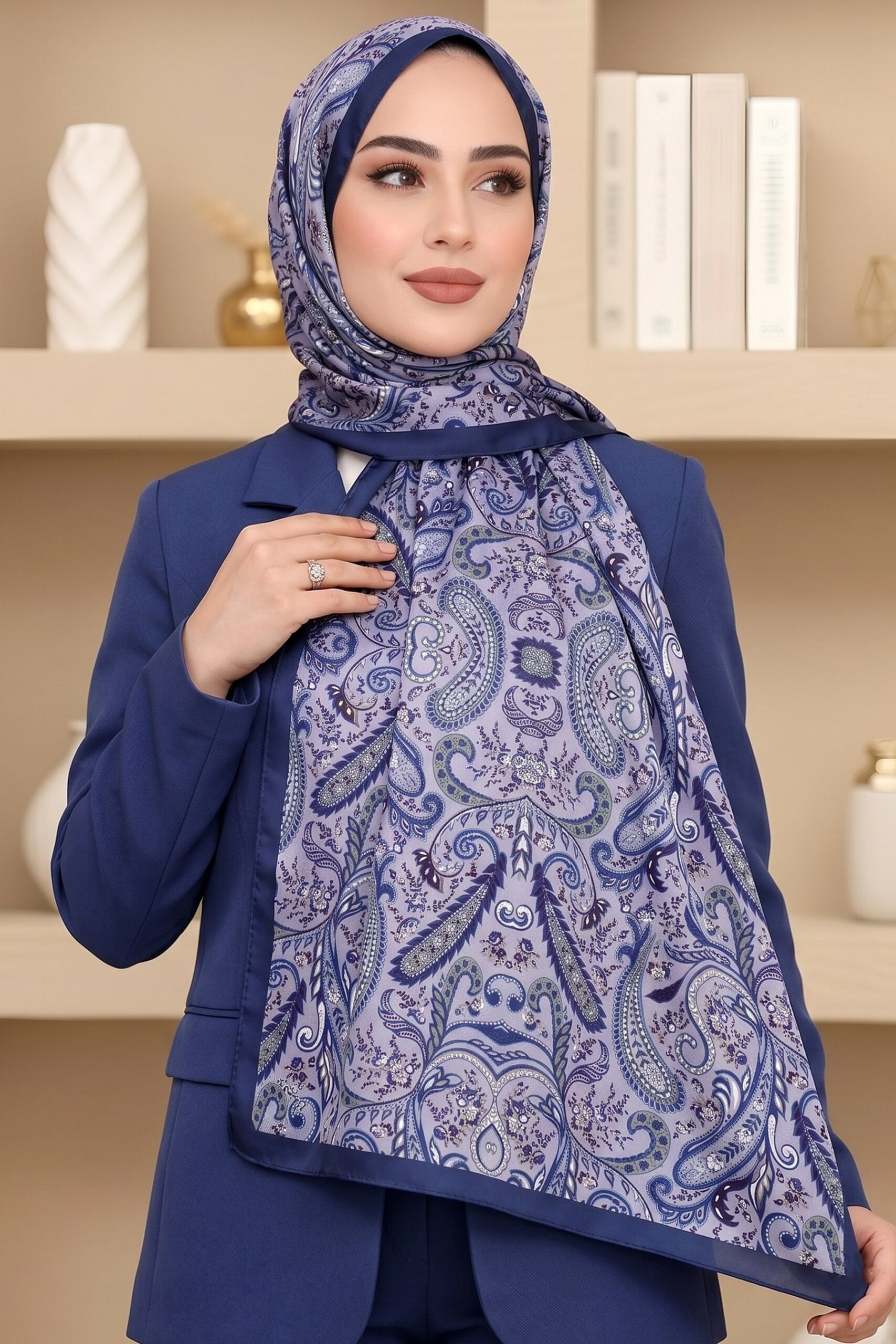 Zümra İpek Soft Şal 6053-10 - Görsel 2